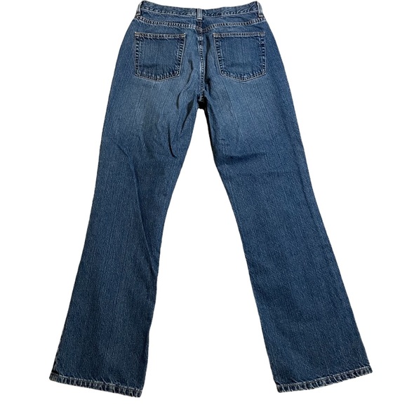 L.L. Bean High Rise Straight Leg Jeans.  Size 10T - Picture 2 of 4